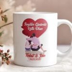 Sevgililer Gününe Özel tasarımlı Özel Kupa Bardak Sevgiliye Hediye #3