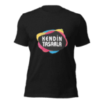 Firmaya Özel Logo Baskılı Siyah Tişört