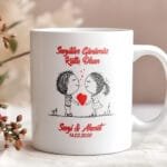 Sevgililer Gününe Özel tasarımlı Özel Kupa Bardak Sevgiliye Hediye #39