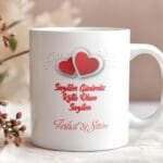 Sevgililer Gününe Özel tasarımlı Özel Kupa Bardak Sevgiliye Hediye #41