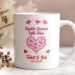 Sevgililer Gününe Özel tasarımlı Özel Kupa Bardak Sevgiliye Hediye #42