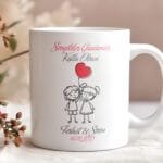 Sevgililer Gününe Özel tasarımlı Özel Kupa Bardak Sevgiliye Hediye #65