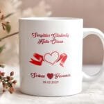 Sevgililer Gününe Özel tasarımlı Özel Kupa Bardak Sevgiliye Hediye #68