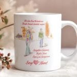 Sevgililer Gününe Özel tasarımlı Özel Kupa Bardak Sevgiliye Hediye #73