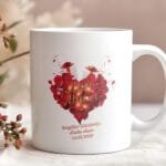 Sevgililer Gününe Özel tasarımlı Özel Kupa Bardak Sevgiliye Hediye #78