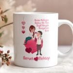 Sevgililer Gününe Özel tasarımlı Özel Kupa Bardak Sevgiliye Hediye #83