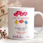 Sevgililer Gününe Özel tasarımlı Özel Kupa Bardak Sevgiliye Hediye #89