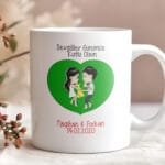 Sevgililer Gününe Özel tasarımlı Özel Kupa Bardak Sevgiliye Hediye #96