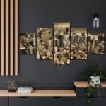 Newyork Manzarası Kanvas Tablo