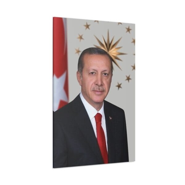 Recep Tayyip Erdoğan kanvas tablo
