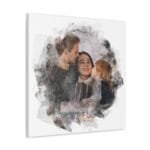Kişiye Özel özel efektli Fotoğraflı Kanvas Tablo