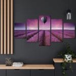 Lavanta Tarlası Kanvas Tablo