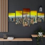 Newyork Manzarası Kanvas Tablo