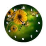 Ayçiçeği Kanvas Duvar Saati