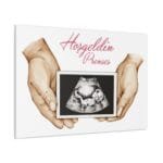 Kişiye Özel Kanvas Tablo Yenidoğan Temalı