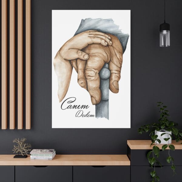 Kanvas Tablo Canım Dedem Temalı