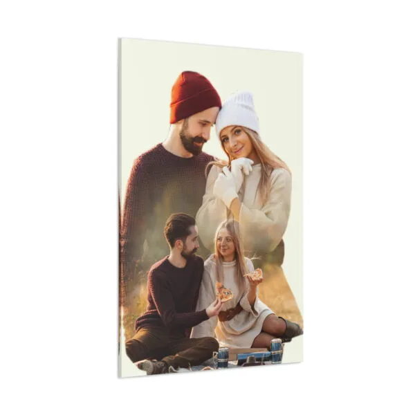 Kişiye Özel Çift Efektli Kanvas Tablo