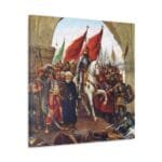 Fatih Sultan Mehmet kanvas tablo