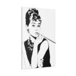 Audrey Hepburn kanvas tablo