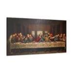 Leonardo Davinci Son Akşam Yemeği kanvas tablo