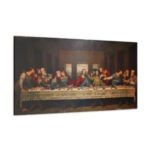 Leonardo Davinci Son Akşam Yemeği kanvas tablo