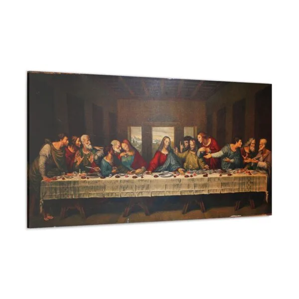 Leonardo Davinci Son Akşam Yemeği kanvas tablo
