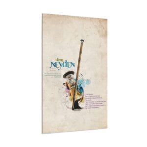 Dinle Neyden Kanvas Tablo