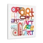 Minimalist kanvas tablo