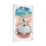 Semazen temalı kanvas tablo