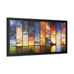 Bulutlar ve Gökyüzü kanvas tablo