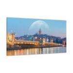 Galata Köprüsü ve Galata Kulesi kanvas tablo