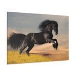 Koşan Arap Atı kanvas tablo