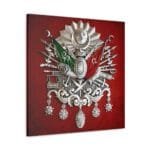 Osmanlı Tuğrası kanvaas tablo