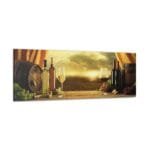 Üzüm Ve Şarap kanvas tablo