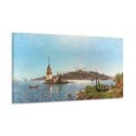 Eski İstanbul kanvas tablo