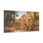 Vakıf Kütüphanesi kanvas tablo