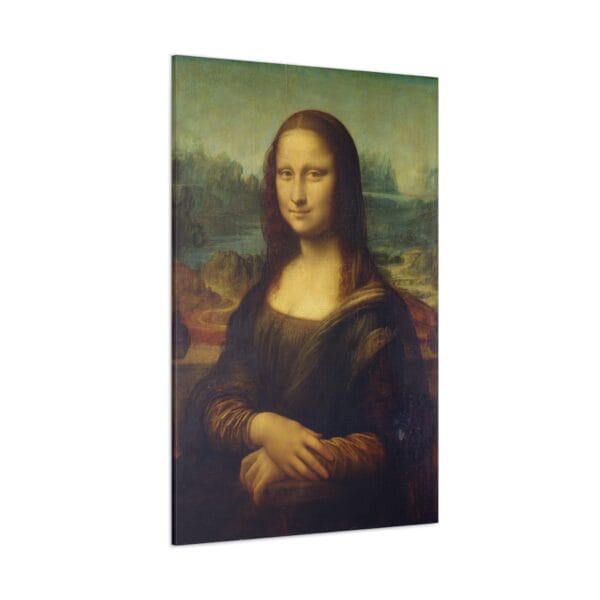 Leonardo Da Vinci Mona Lisa Kanvas Tablo