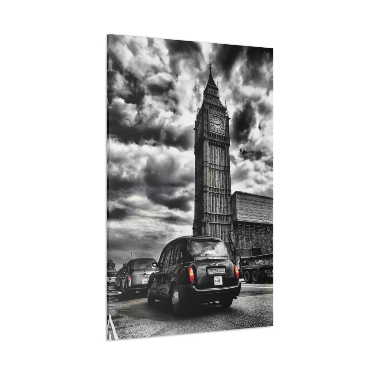 Londra Big Ben kanvas tablo