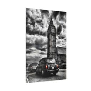 Londra Big Ben kanvas tablo