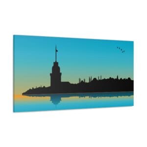 Kız Kulesi kanvas tablo