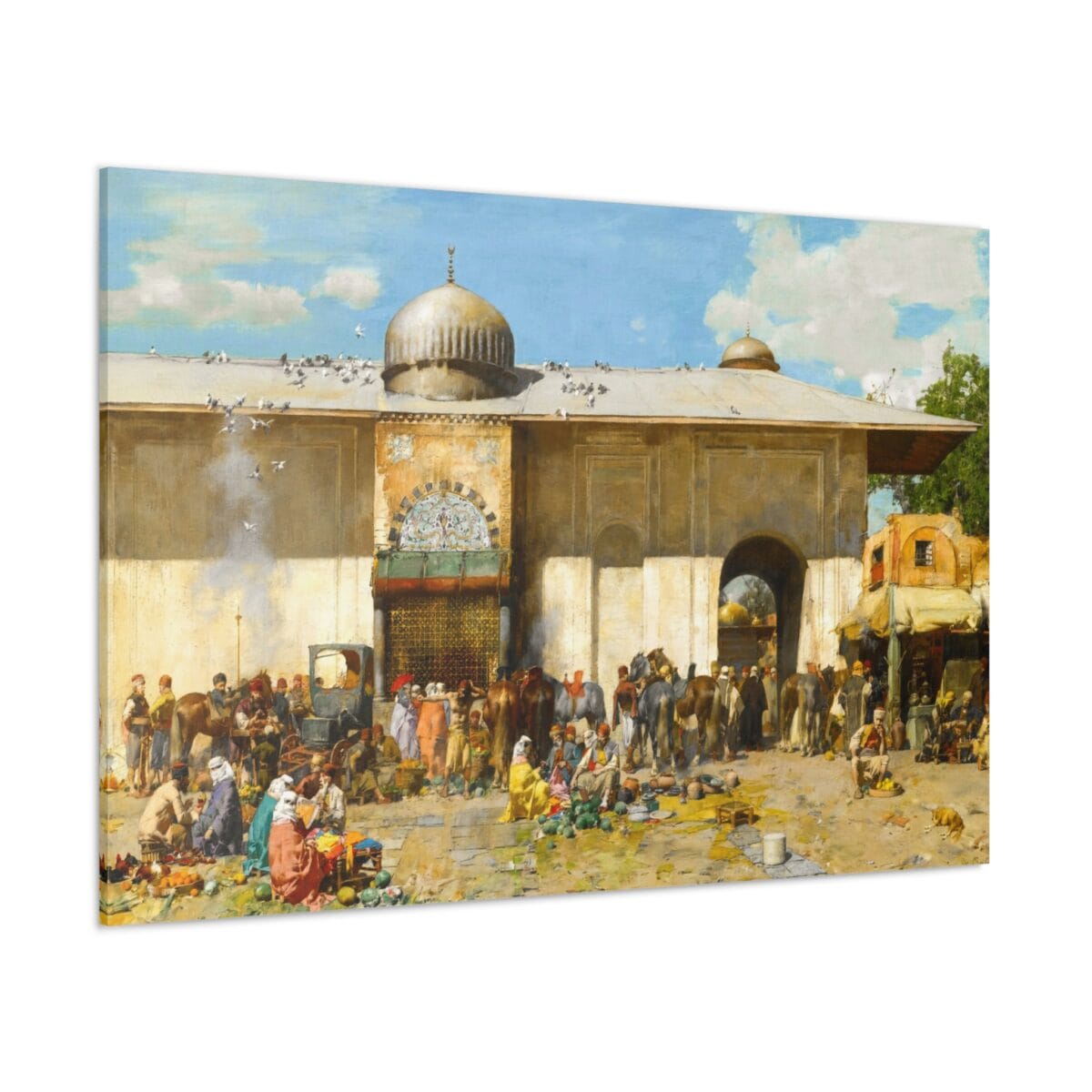 Pazaryeri kanvas tablo