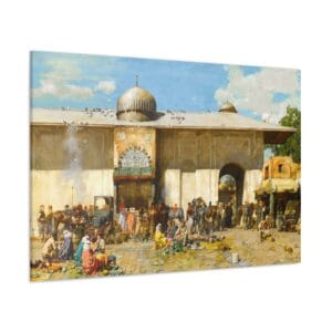 Pazaryeri kanvas tablo