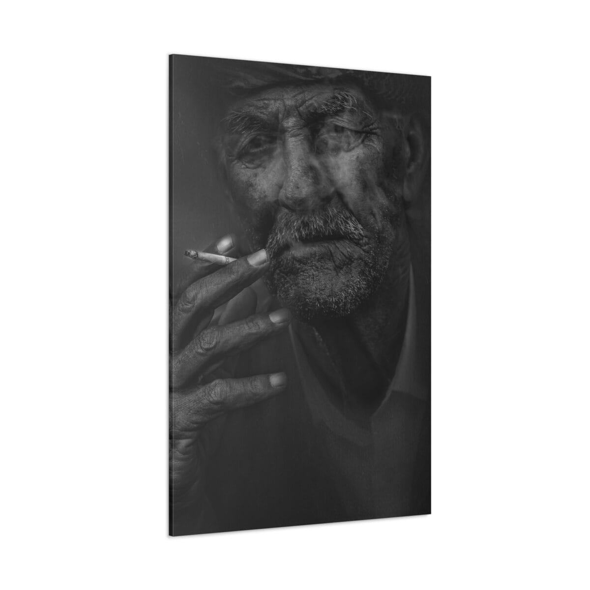 Sigara İçen Adam kanvas tablo