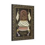 Hat Sanatı Mevla Fesi kanvas tablo