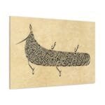 Hat Sanatı Kaligrafi kanvas tablo