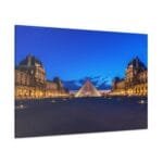 Paris Louvre Muzesi kanvas tablo