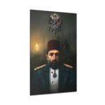 Abdülhamit Han kanvas tablo