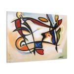 Alfred Gockel Sax Kanvas Tablo