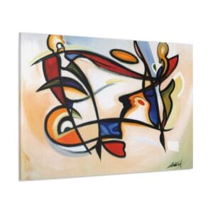 Alfred Gockel Sax Kanvas Tablo