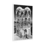 MC Escher Belvedere Kanvas Tablo